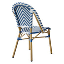 Silla Le Mans Azul con Blanco