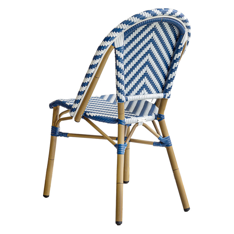 Silla Le Mans Azul con Blanco