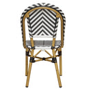 Silla Le Mans Blanco con Negro