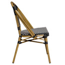 Silla Nantes Negro con Blanco