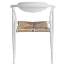 Silla Mykonos Blanca con beige