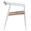Silla Mykonos Blanca con beige