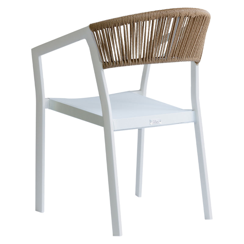 Silla Porto Blanca asiento textiline.