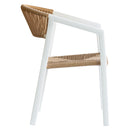 Silla Porto Blanco con beige