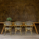 Set de 4 sillas Napoleón Miel