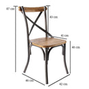 Silla Crossback Gun Metal