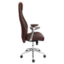 Silla de Oficina Alufsen Chocolate