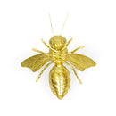 Figura Decorativa Abeja Apoide en Resina Gold
