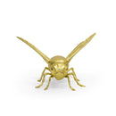 Figura Decorativa Abeja Apoide en Resina Gold