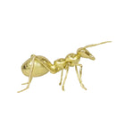 Figura Decorativa de Resina Ant Gold