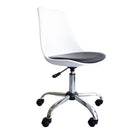 Set De 2 Sillas Tipo Eames De Oficina Blanca