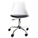Set De 2 Sillas Tipo Eames De Oficina Blanca