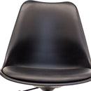 Set De 2 Sillas Tipo Eames De Oficina Negra