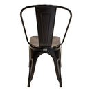 Silla Tipo Tolix Negro