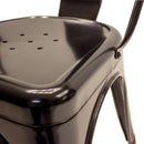 Silla Tipo Tolix Negro