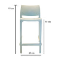 Banco Sensilla Celeste 65 cm