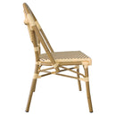 Silla Canah Crema con Café