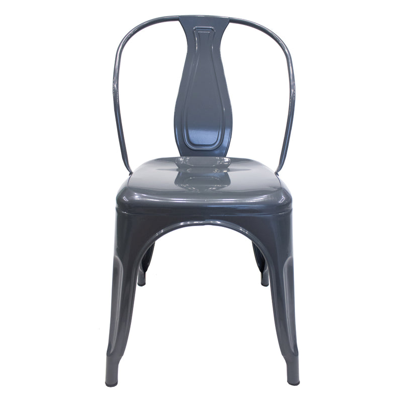 Silla Velvet Gris Oxford