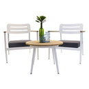 Set de 2 Sillones y 1 Mesa de Centro Fiji