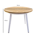 Set de 2 Sillones y 1 Mesa de Centro Fiji