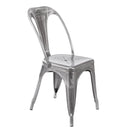 Silla Bat Metal Clear