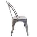 Silla Bat Metal Clear