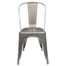Silla Tipo Tolix Galvanizada Real