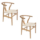 Set De 2 Sillas Wishbone Réplica